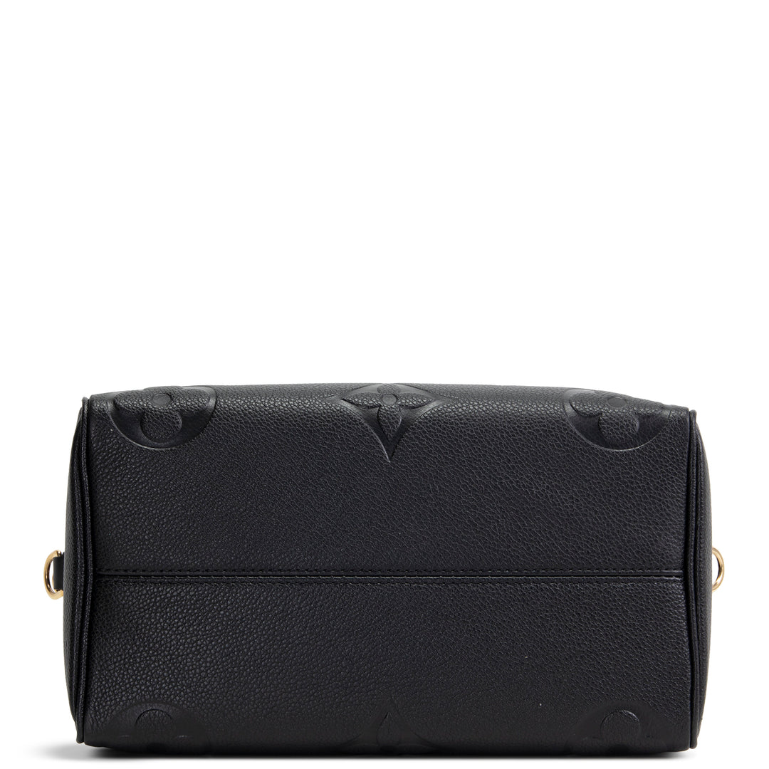 LOUIS VUITTON Monogram Empreinte Speedy Bandouilere 25 - Black
