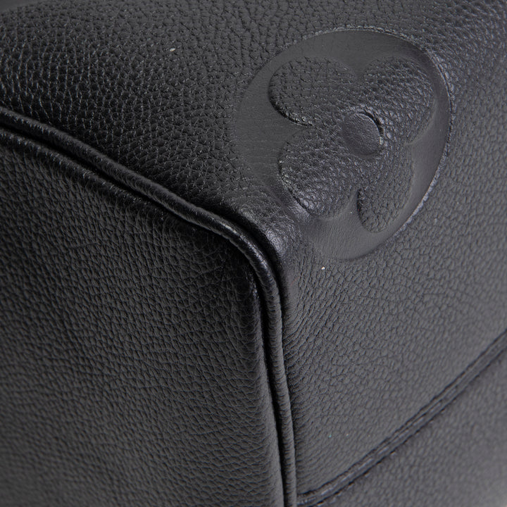 LOUIS VUITTON Monogram Empreinte Speedy Bandouilere 25 - Black