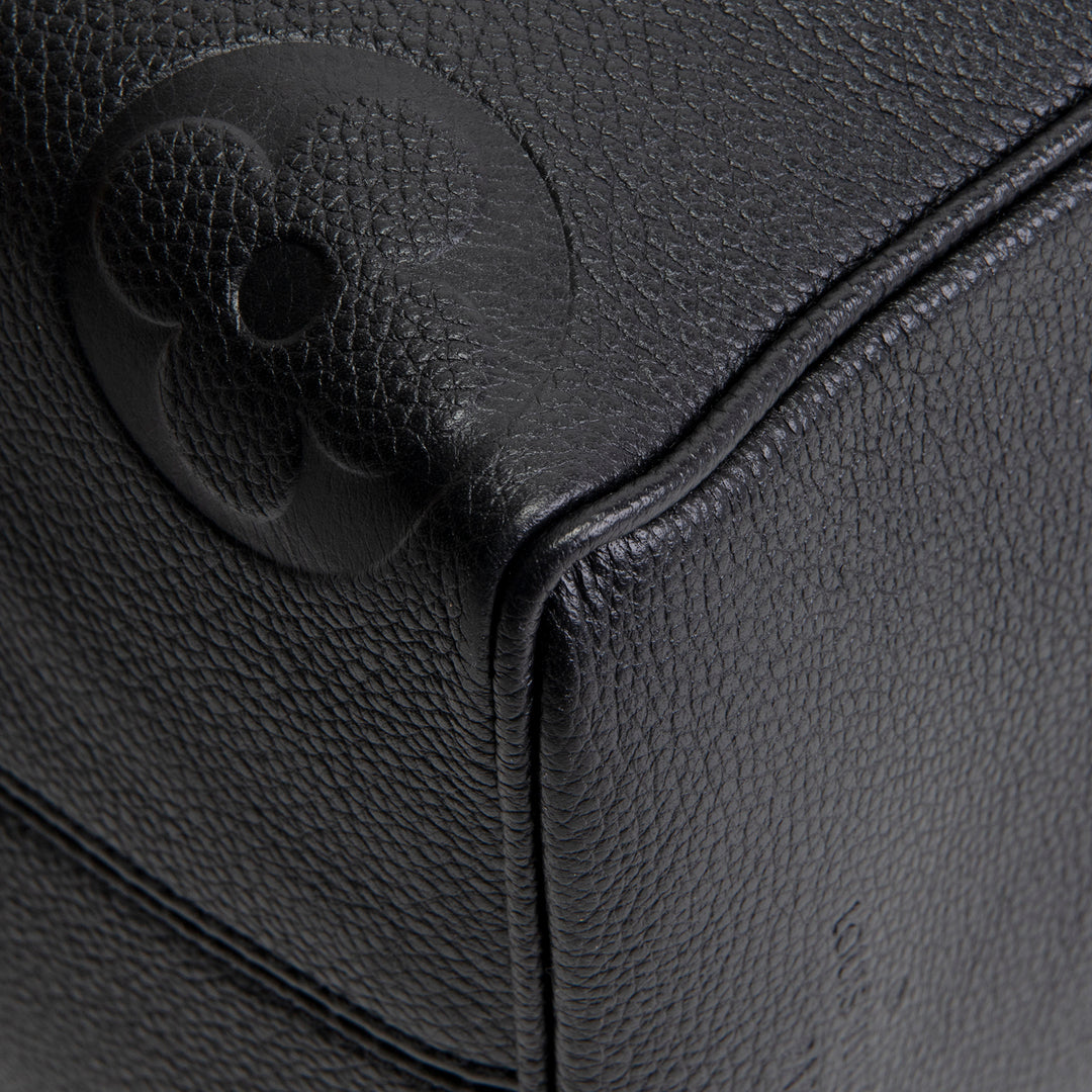 LOUIS VUITTON Monogram Empreinte Speedy Bandouilere 25 - Black