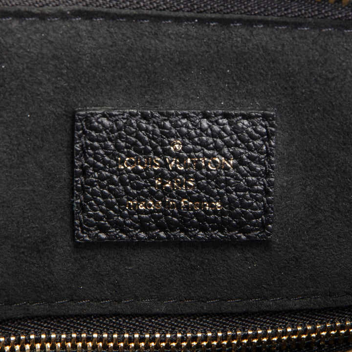 LOUIS VUITTON Monogram Empreinte Speedy Bandouilere 25 - Black