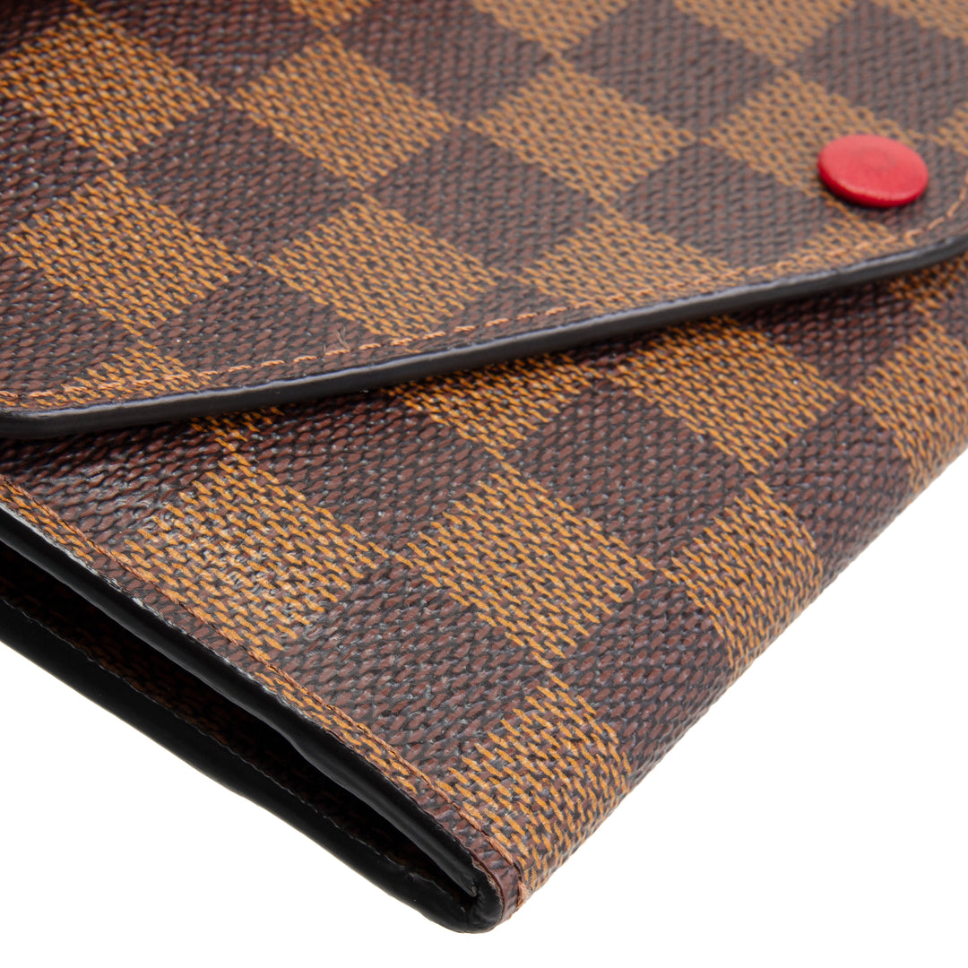 LOUIS VUITTON Damier Ebene Josephine Wallet