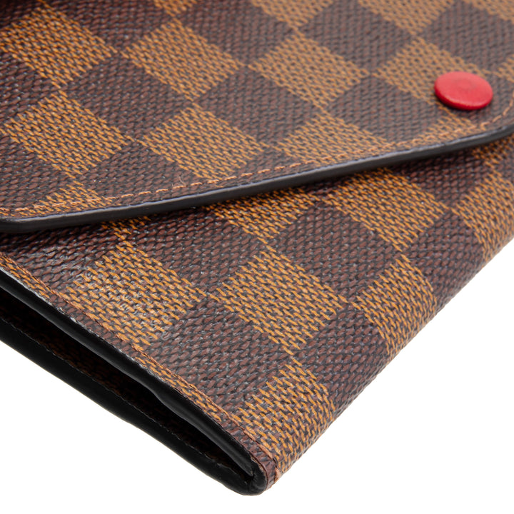LOUIS VUITTON Damier Ebene Josephine Wallet