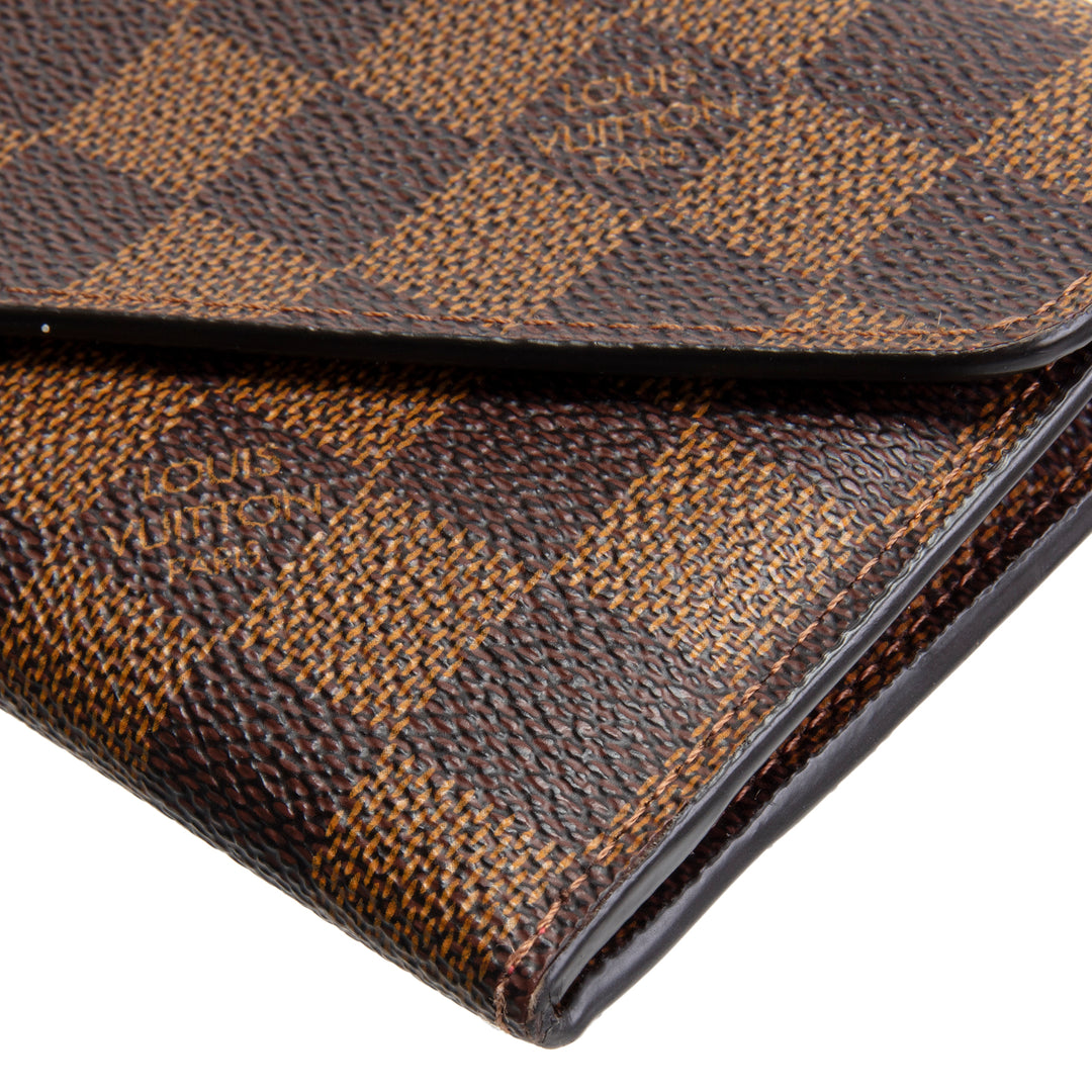 LOUIS VUITTON Damier Ebene Josephine Wallet