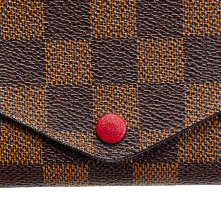 LOUIS VUITTON Damier Ebene Josephine Wallet