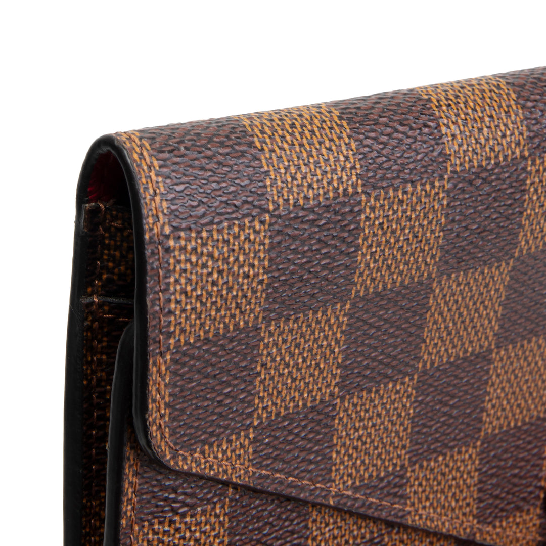 LOUIS VUITTON Damier Ebene Josephine Wallet
