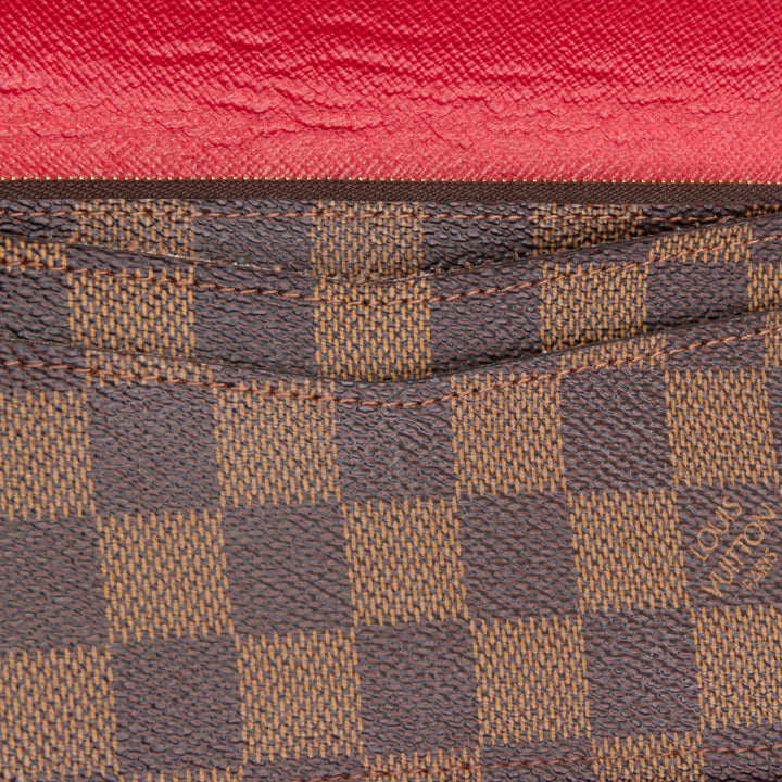 LOUIS VUITTON Damier Ebene Josephine Wallet