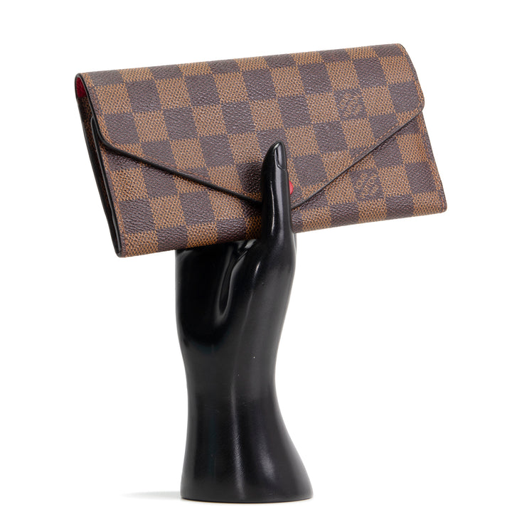 LOUIS VUITTON Damier Ebene Josephine Wallet
