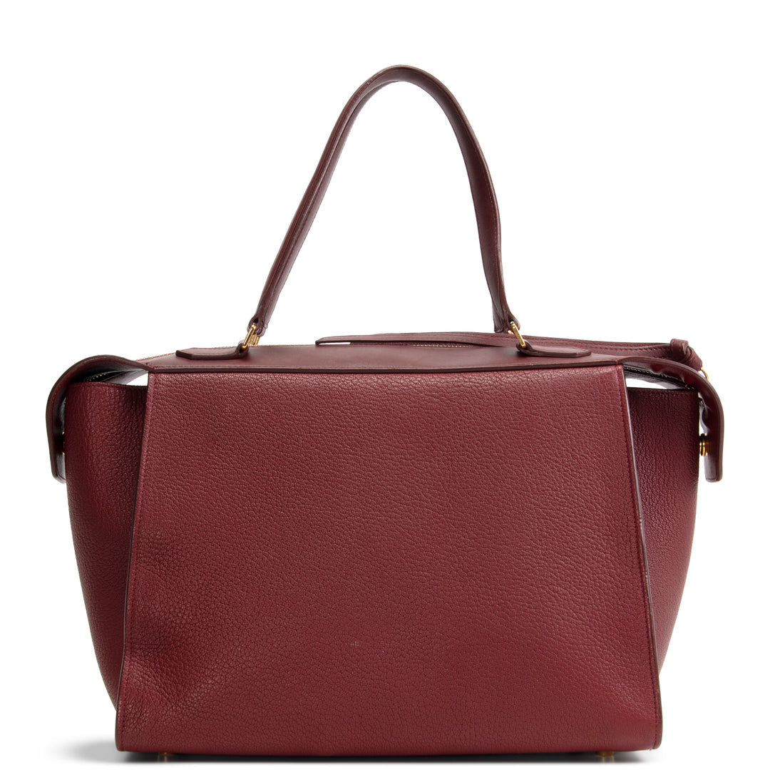 CELINE Ring Bag - Burgundy