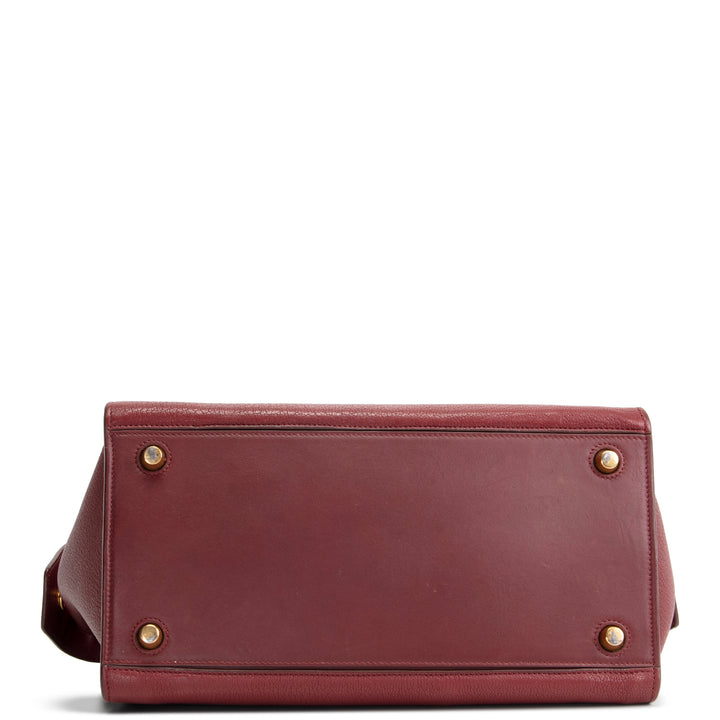 CELINE Ring Bag - Burgundy