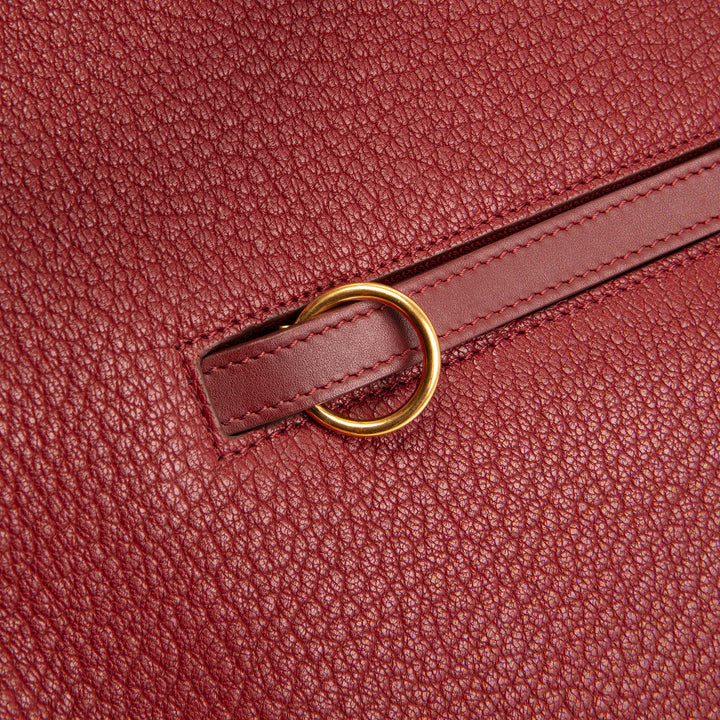 CELINE Ring Bag - Burgundy
