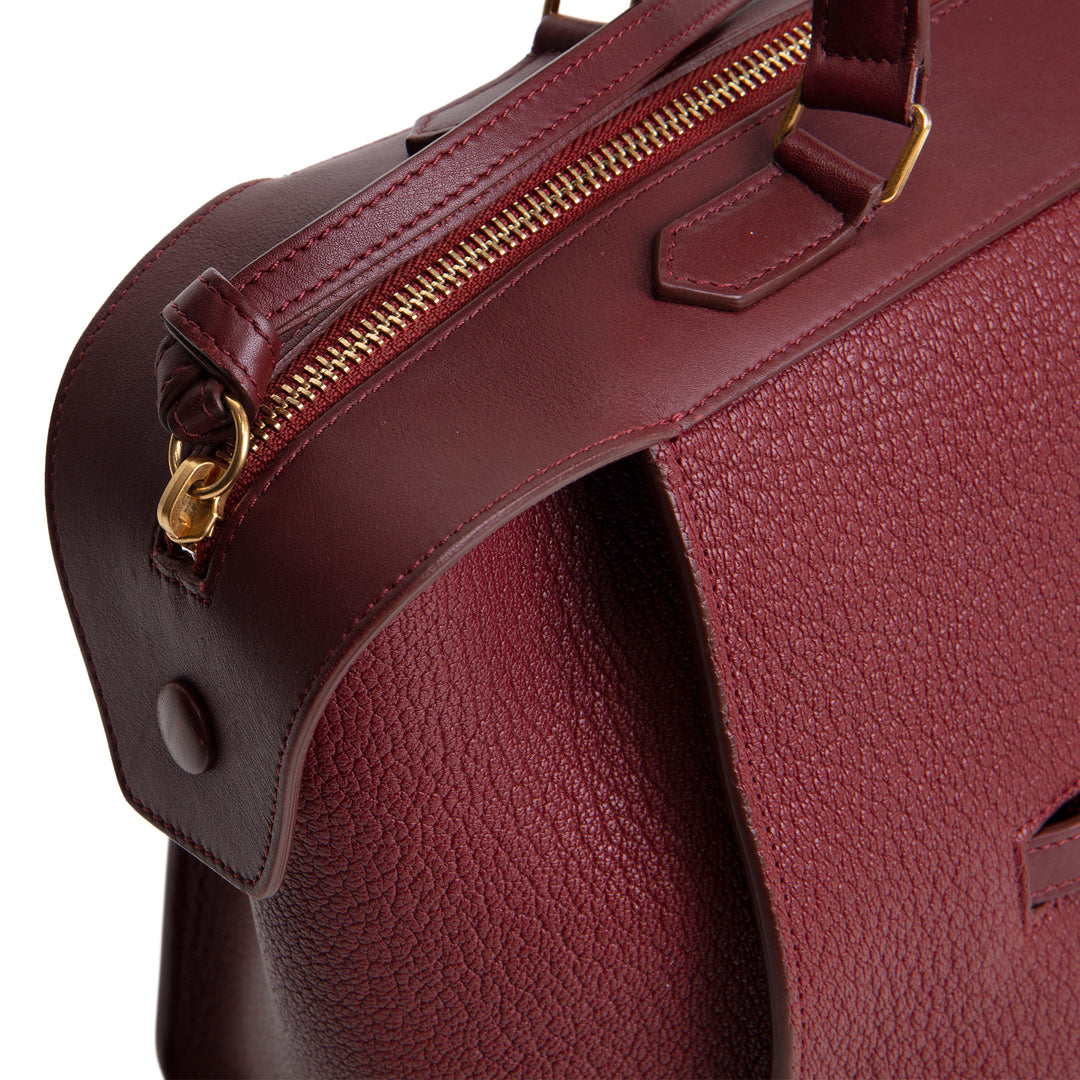 CELINE Ring Bag - Burgundy