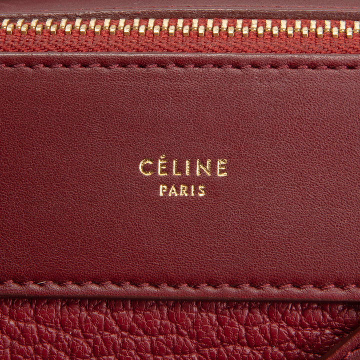 CELINE Ring Bag - Burgundy