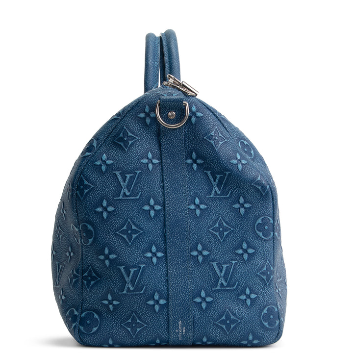 LOUIS VUITTON City Keepall 50 Cowhide Faded