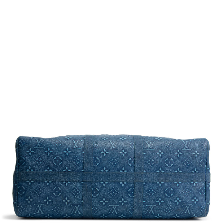 LOUIS VUITTON City Keepall 50 Cowhide Faded