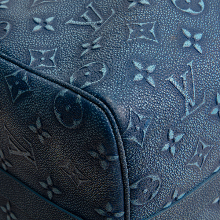 LOUIS VUITTON City Keepall 50 Cowhide Faded