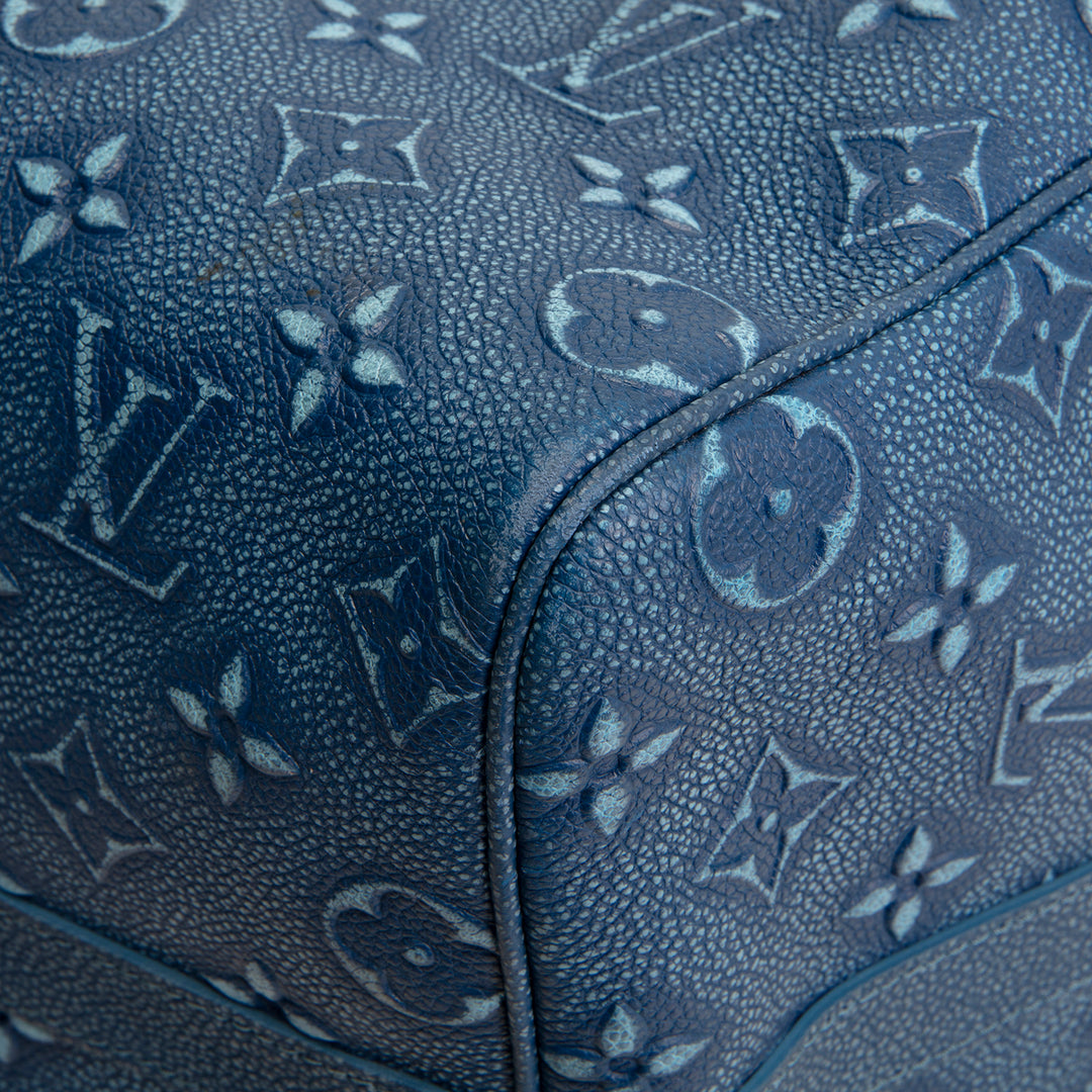 LOUIS VUITTON City Keepall 50 Cowhide Faded