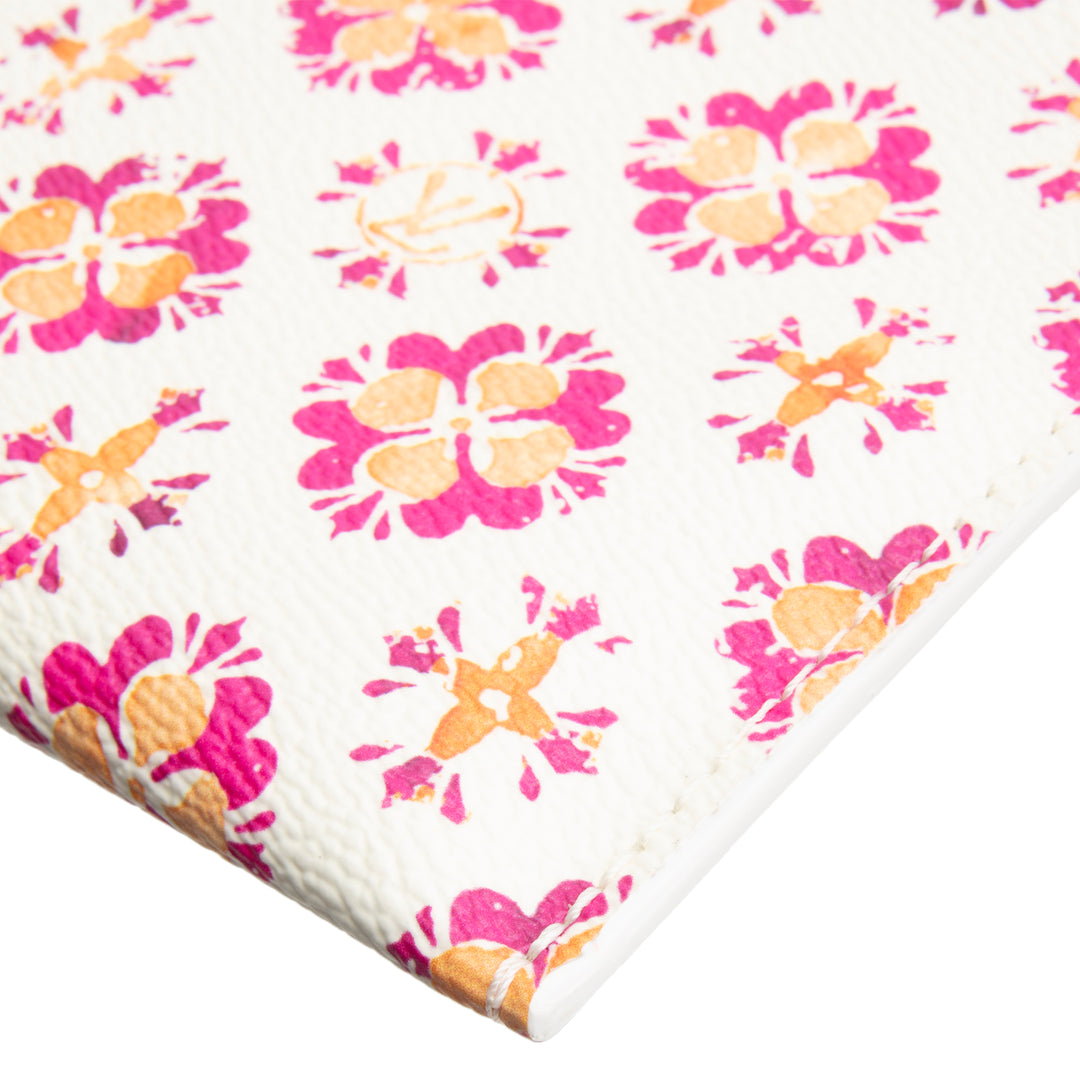 LOUIS VUITTON By the Pool Neverfull Pouch - White & Orange