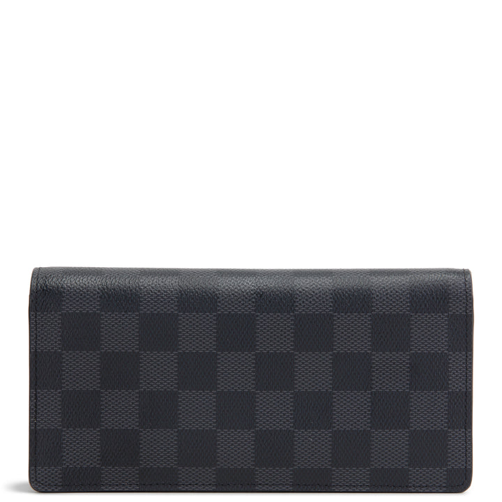 LOUIS VUITTON Damier Graphite Brazza Wallet