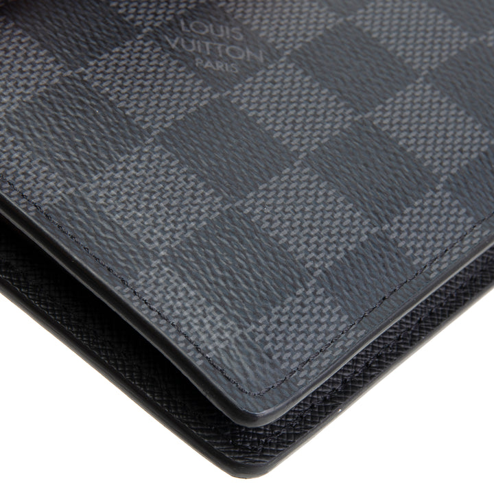 LOUIS VUITTON Damier Graphite Brazza Wallet