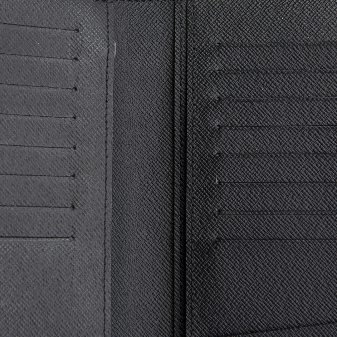 LOUIS VUITTON Damier Graphite Brazza Wallet