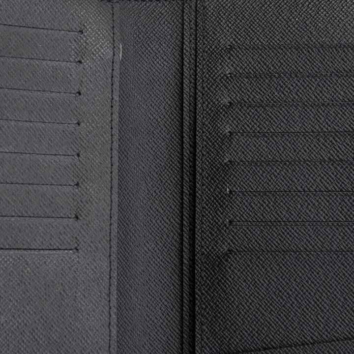 LOUIS VUITTON Damier Graphite Brazza Wallet