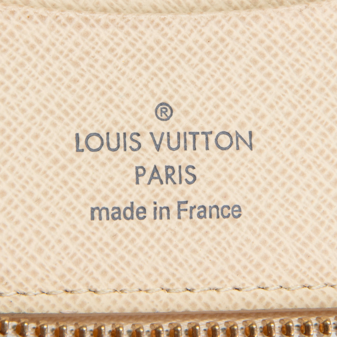 LOUIS VUITTON Damier Azur Zippy Compact Wallet