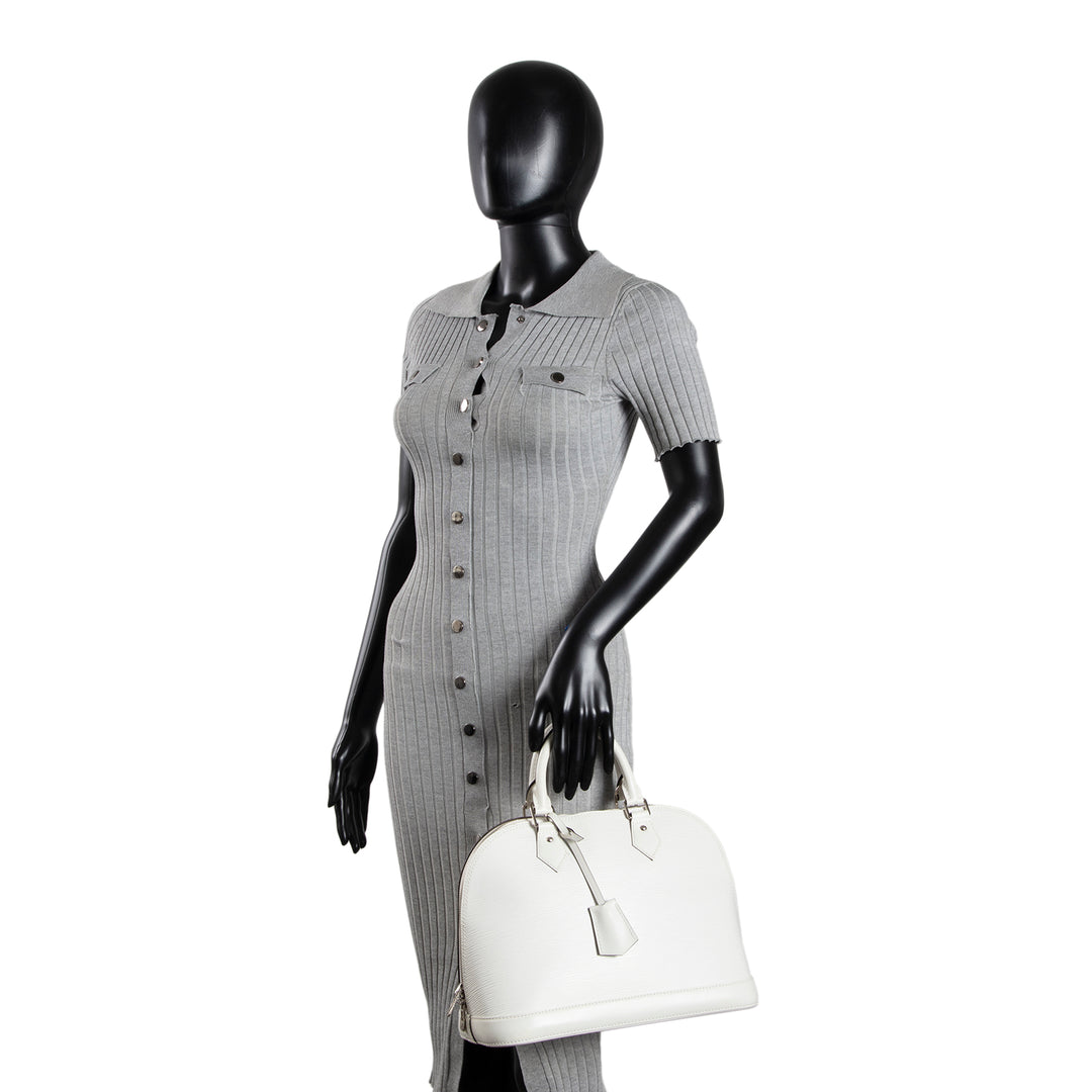 LOUIS VUITTON Alma MM Gris Epi