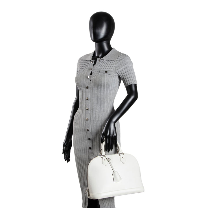 LOUIS VUITTON Alma MM Gris Epi
