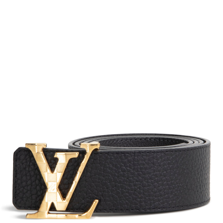LOUIS VUITTON Reversible Damier LV 40 MM Belt - Black/Gray