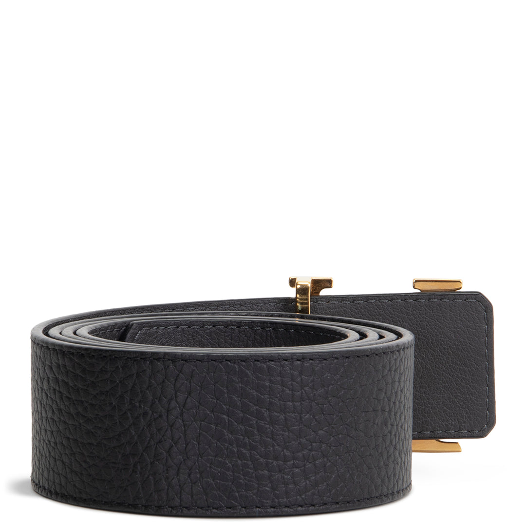LOUIS VUITTON Reversible Damier LV 40 MM Belt - Black/Gray