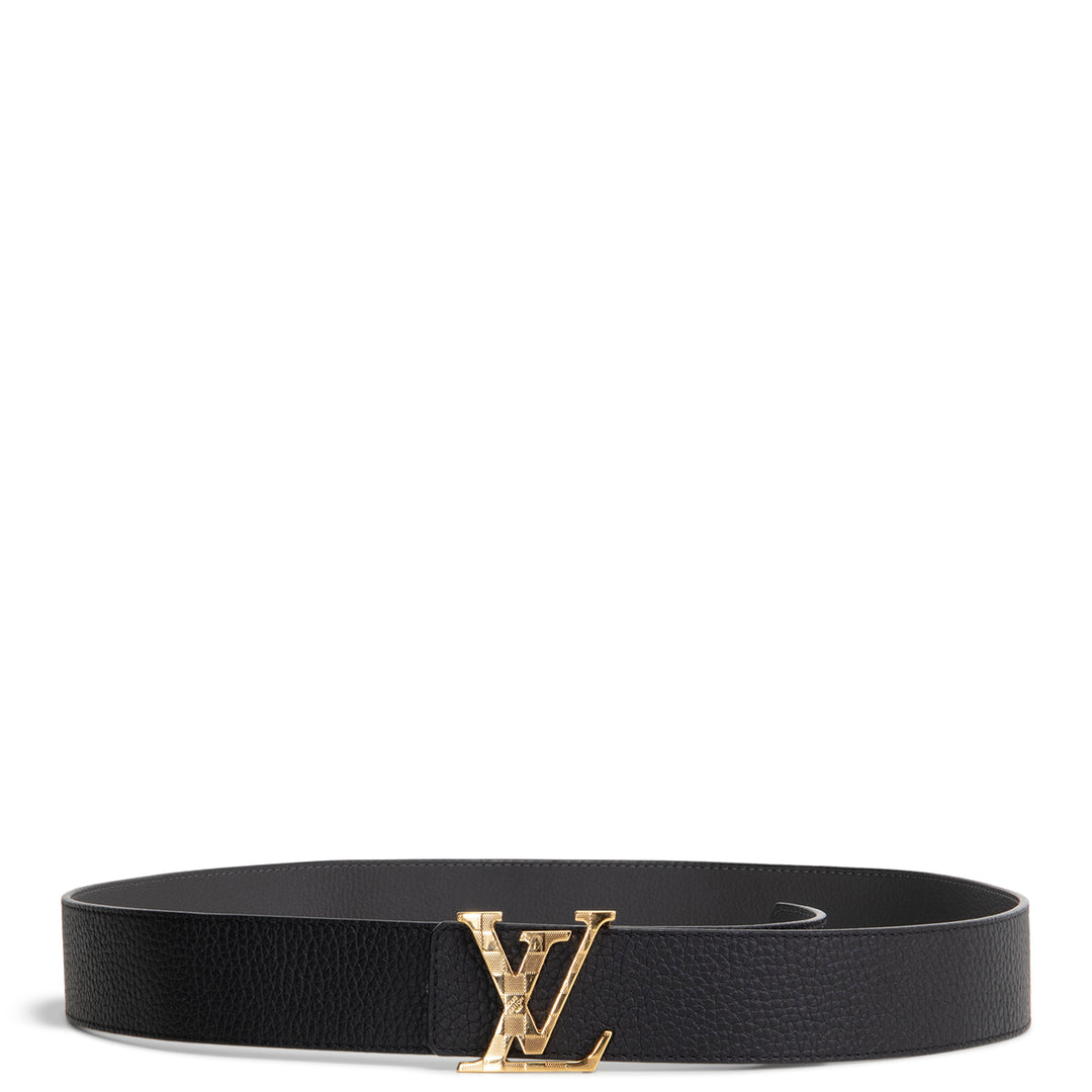 LOUIS VUITTON Reversible Damier LV 40 MM Belt - Black/Gray