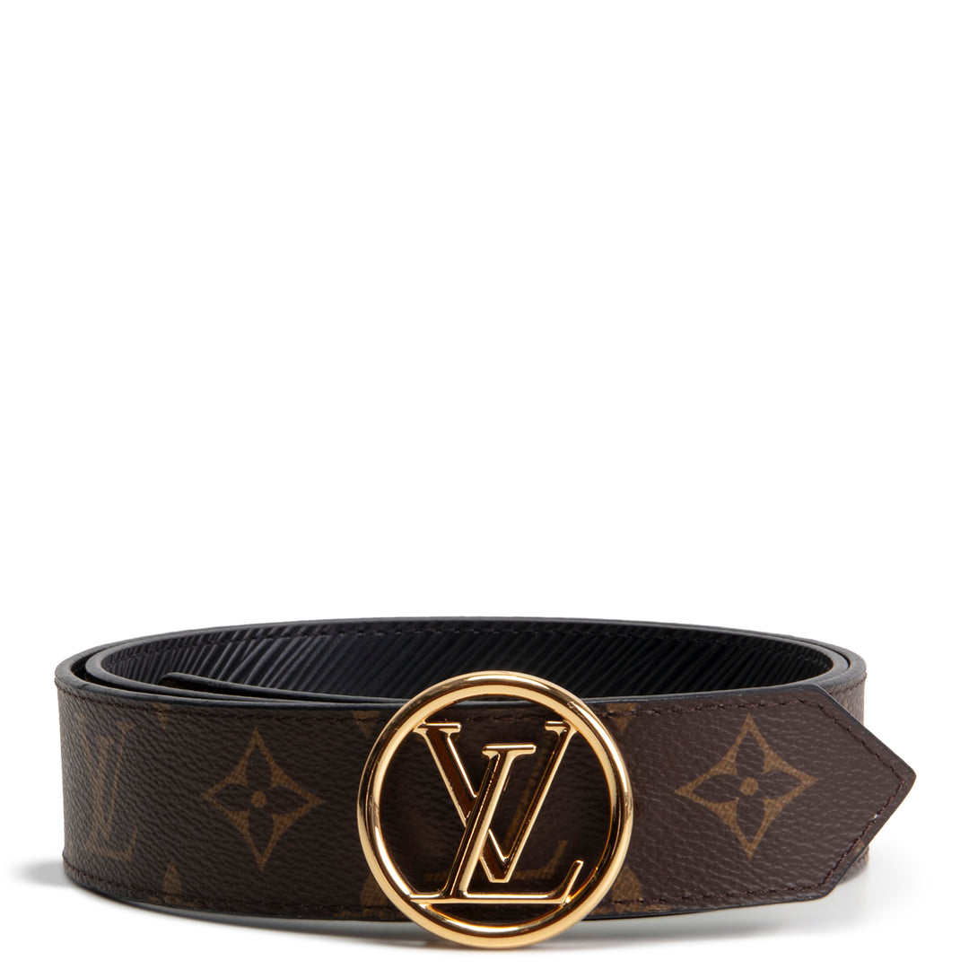LOUIS VUITTON Monogram Epi Circle Reversible Belt
