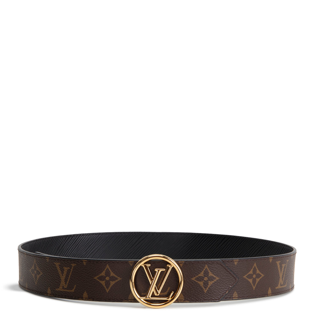 LOUIS VUITTON Monogram Epi Circle Reversible Belt