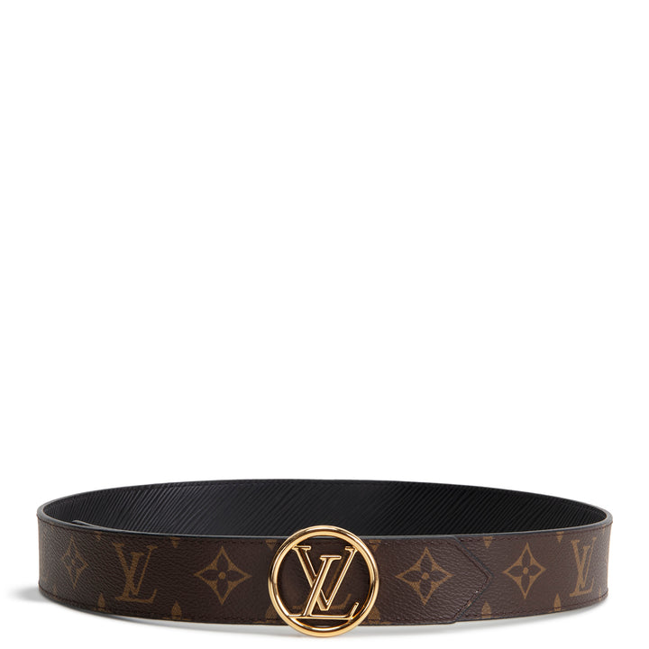 LOUIS VUITTON Monogram Epi Circle Reversible Belt