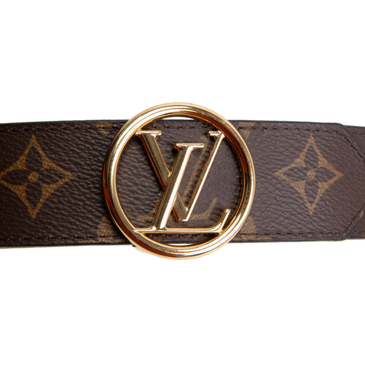 LOUIS VUITTON Monogram Epi Circle Reversible Belt