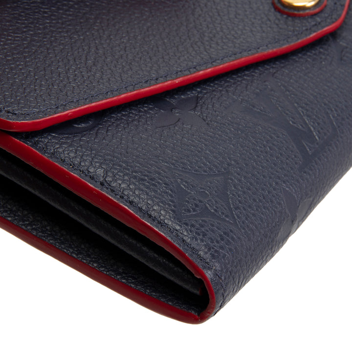 LOUIS VUITTON Empreinte Sarah Wallet