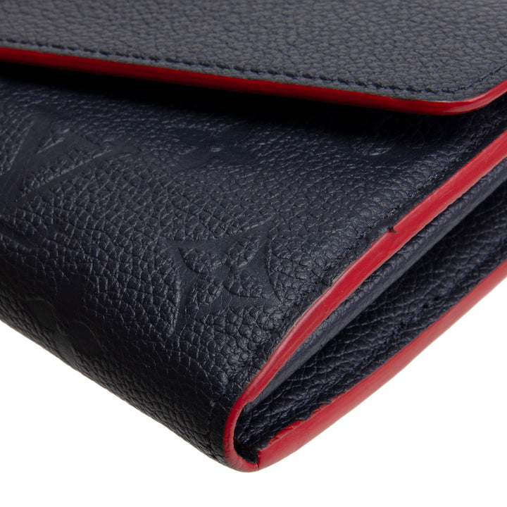 LOUIS VUITTON Empreinte Sarah Wallet