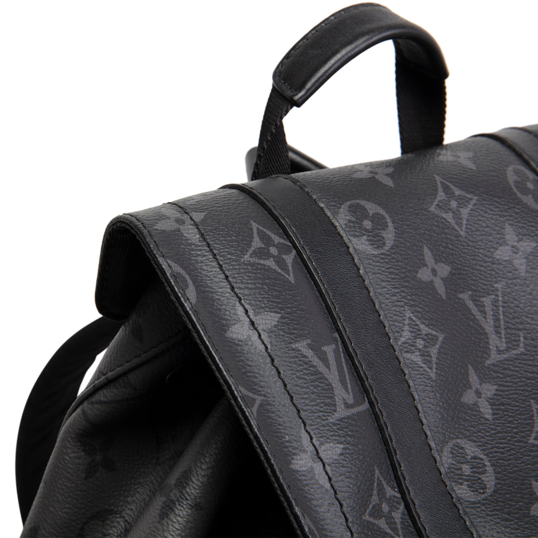 LOUIS VUITTON Christopher Backpack Reverse Monogram Eclipse OUTLET FINAL SALE