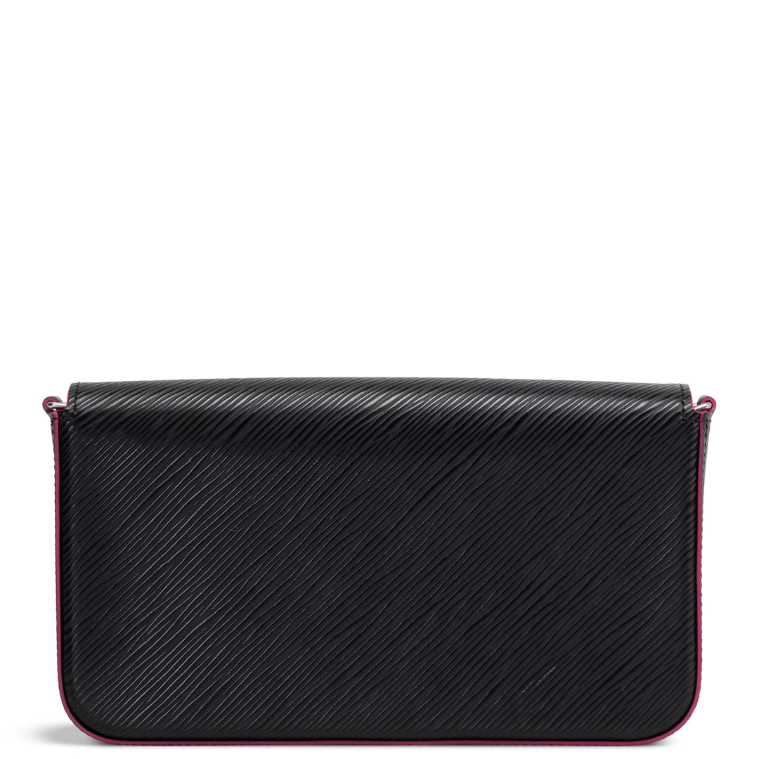 LOUIS VUITTON Epi Felicie Pochette - Black