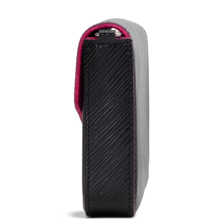 LOUIS VUITTON Epi Felicie Pochette - Black