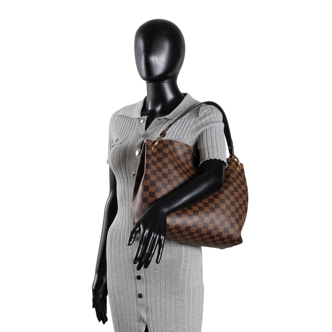 LOUIS VUITTON Graceful PM - Damier Ebene