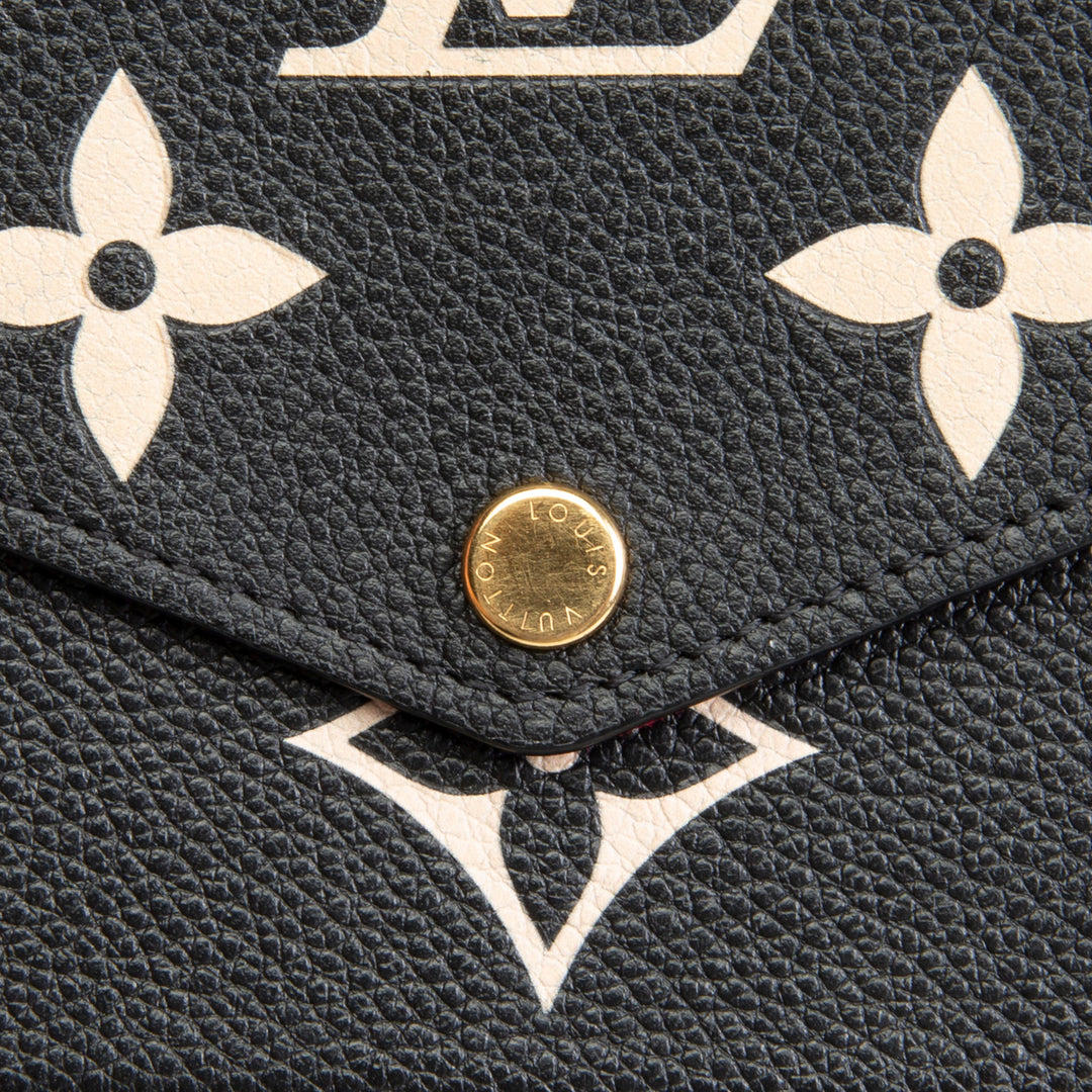 LOUIS VUITTON Giant Monogram Empreinte Felicie Pochette - Bicolor