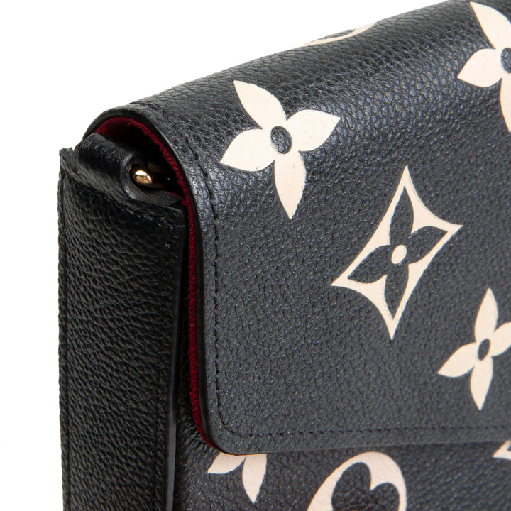 LOUIS VUITTON Giant Monogram Empreinte Felicie Pochette - Bicolor