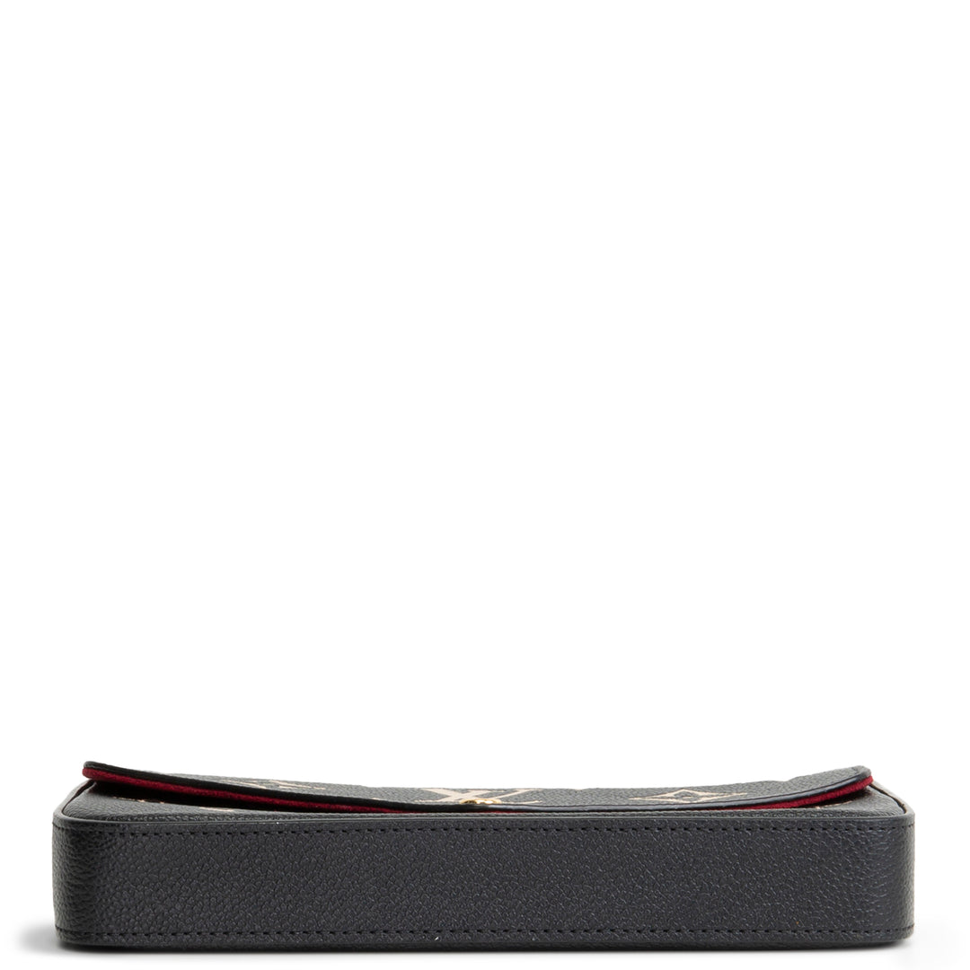 LOUIS VUITTON Giant Monogram Empreinte Felicie Pochette - Bicolor