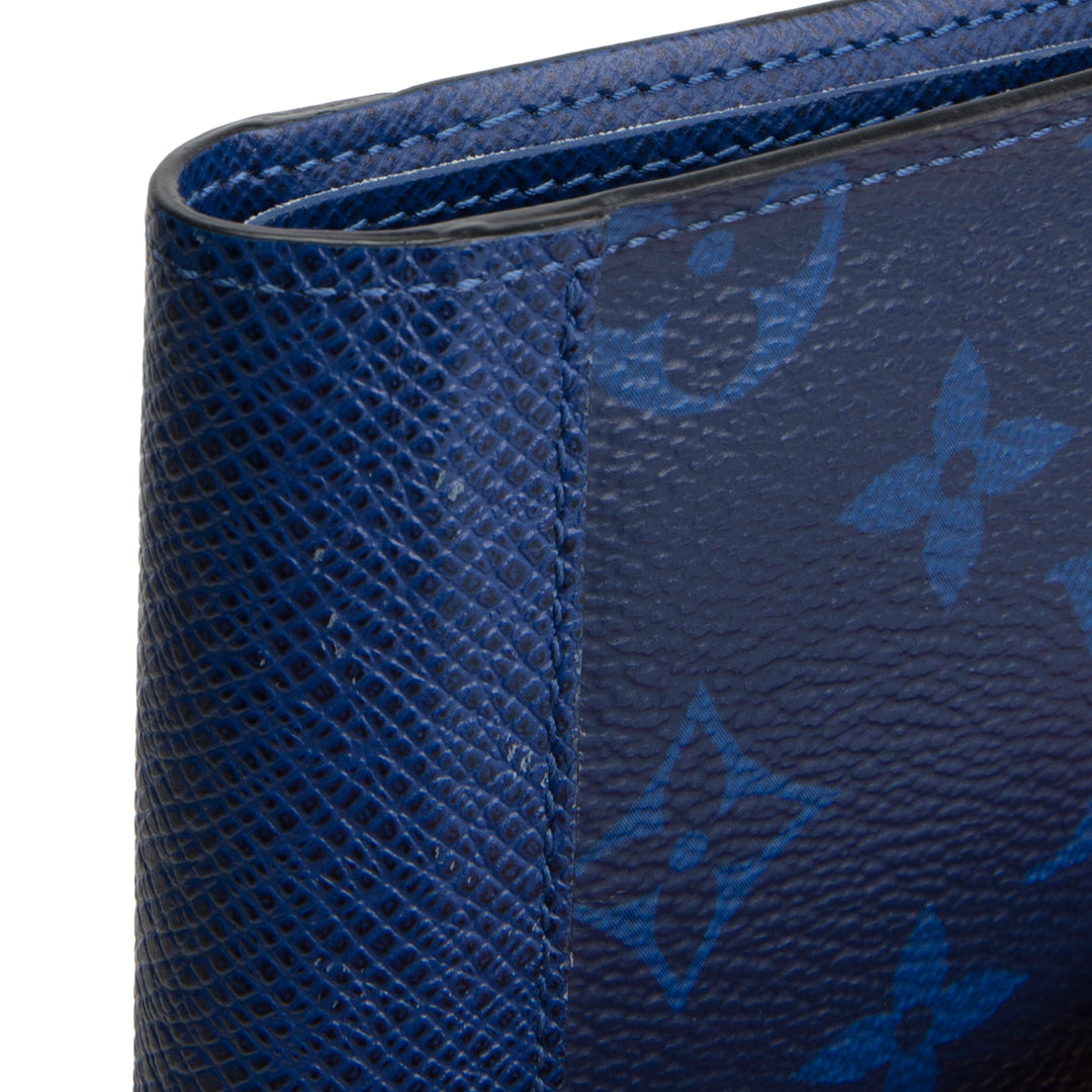 LOUIS VUITTON Monogram Taigarama Multiple Wallet - Cobalt Blue