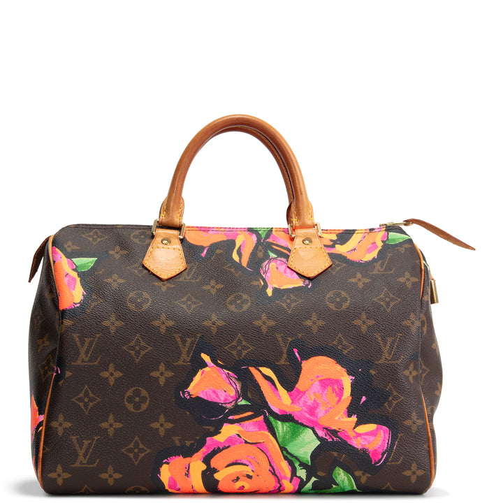 LOUIS VUITTON X Stephen Sprouse Monogram Rose Speedy 30