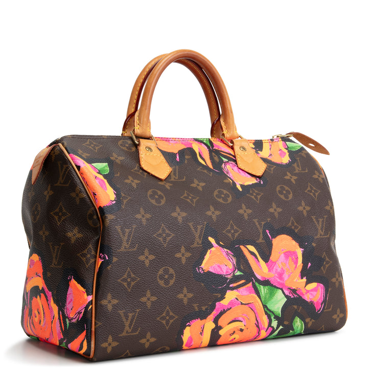 LOUIS VUITTON X Stephen Sprouse Monogram Rose Speedy 30