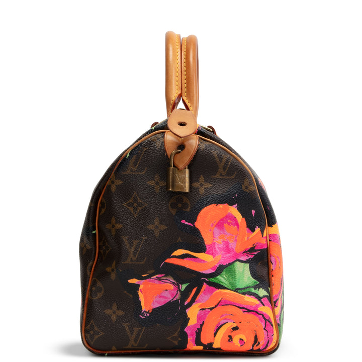 LOUIS VUITTON X Stephen Sprouse Monogram Rose Speedy 30