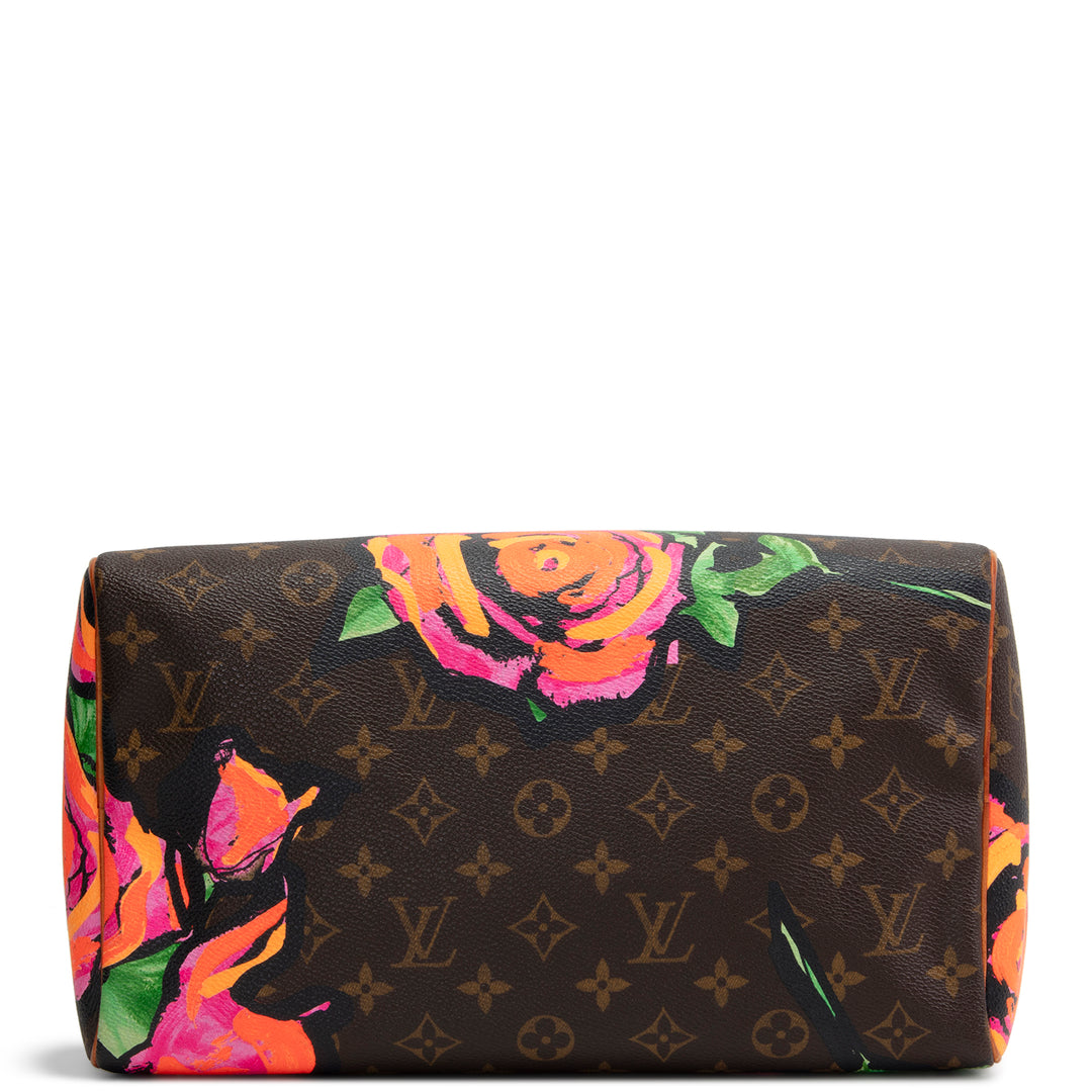 LOUIS VUITTON X Stephen Sprouse Monogram Rose Speedy 30