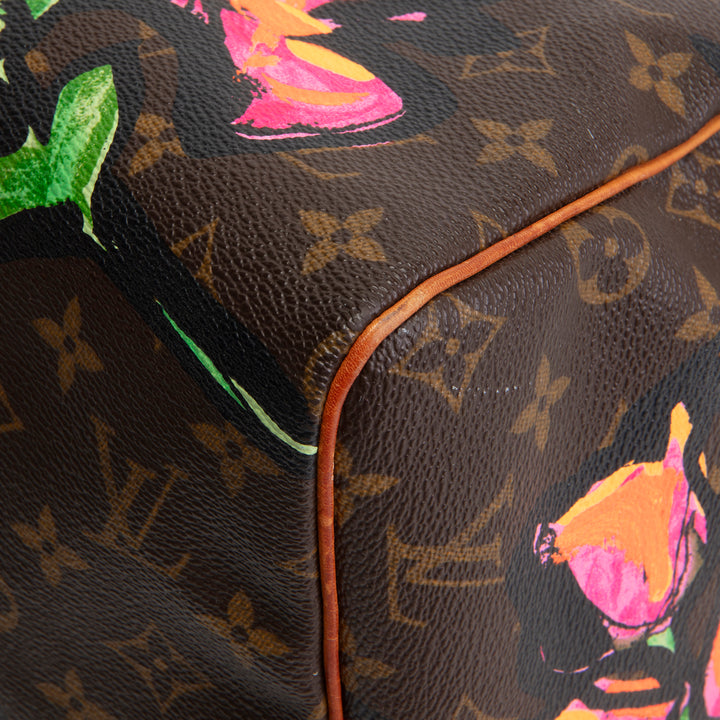 LOUIS VUITTON X Stephen Sprouse Monogram Rose Speedy 30